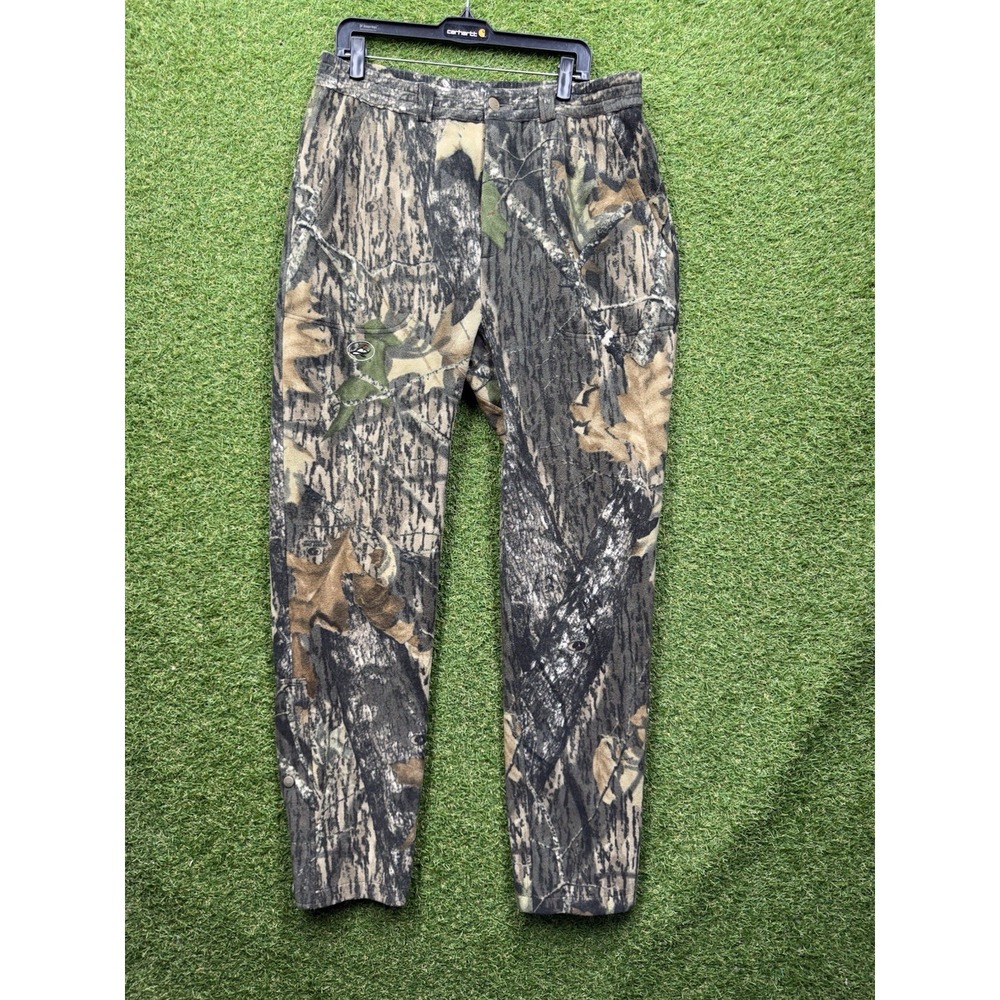 RedHead Fleece Hunting Pants Mens Large Winter Camo Realtree Outdoor Sweatpants